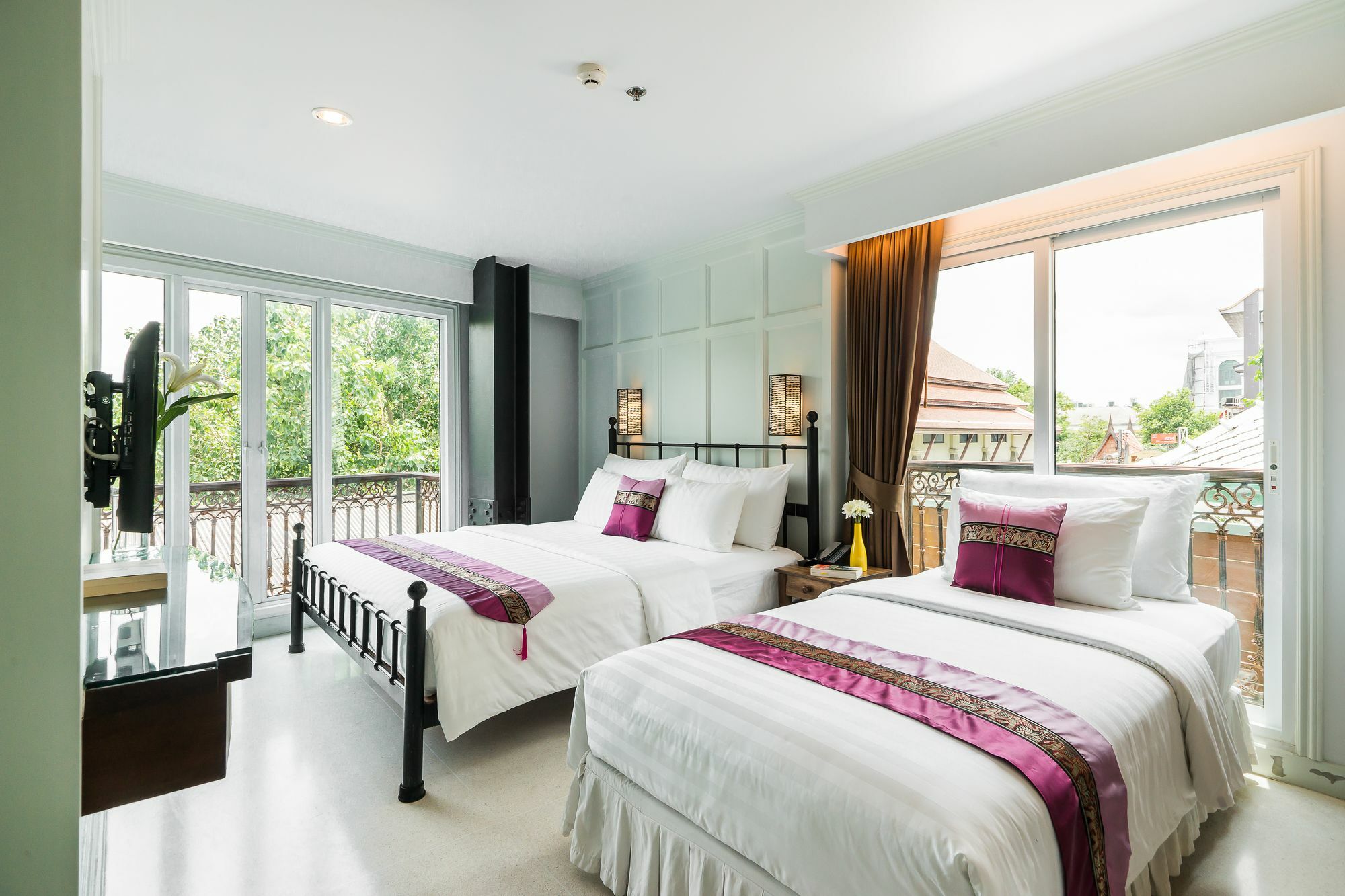 Hotel Dang Derm In The Park Khaosan Bangkok Exterior foto